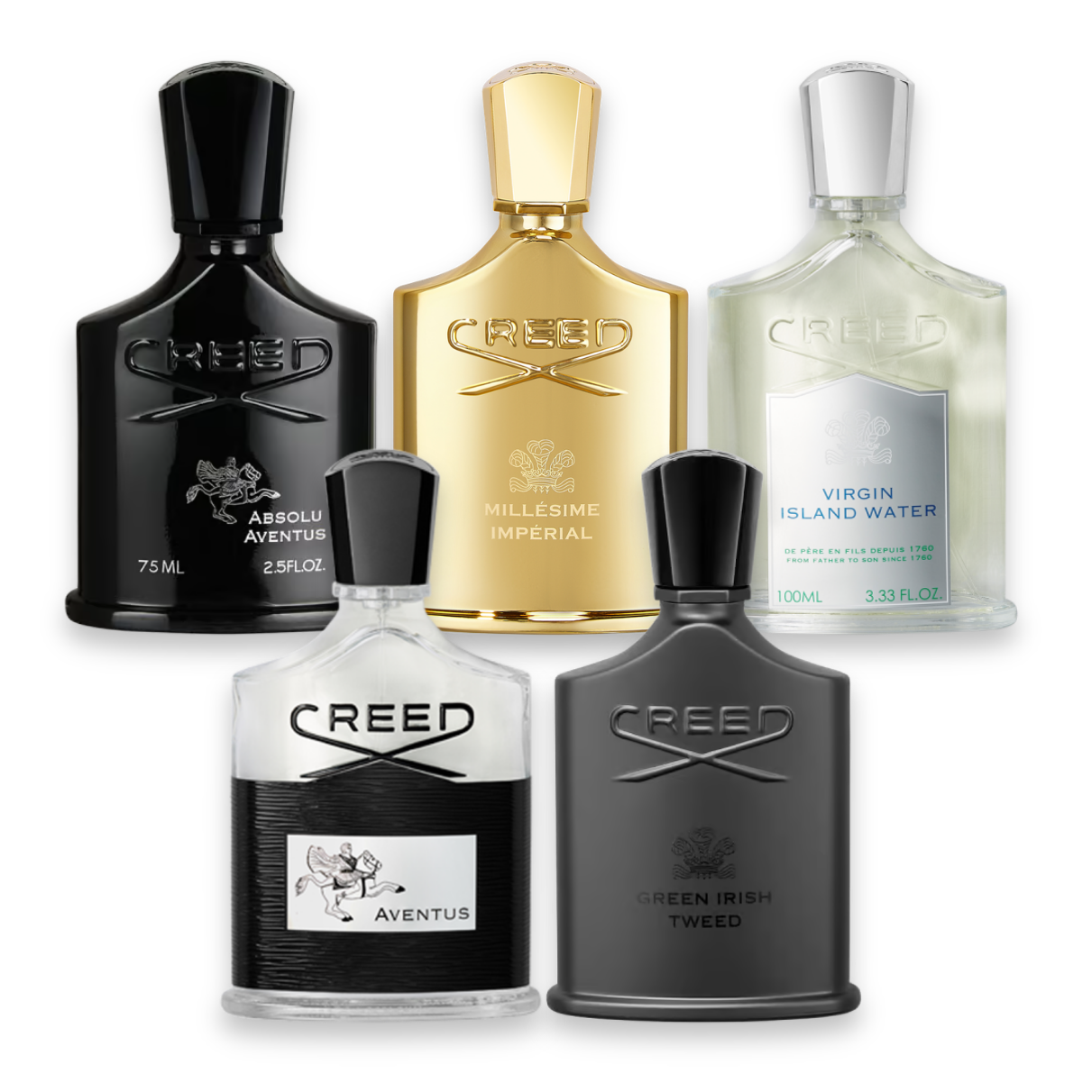 Creed Bestsellers – zestaw próbek perfum w Perfumova